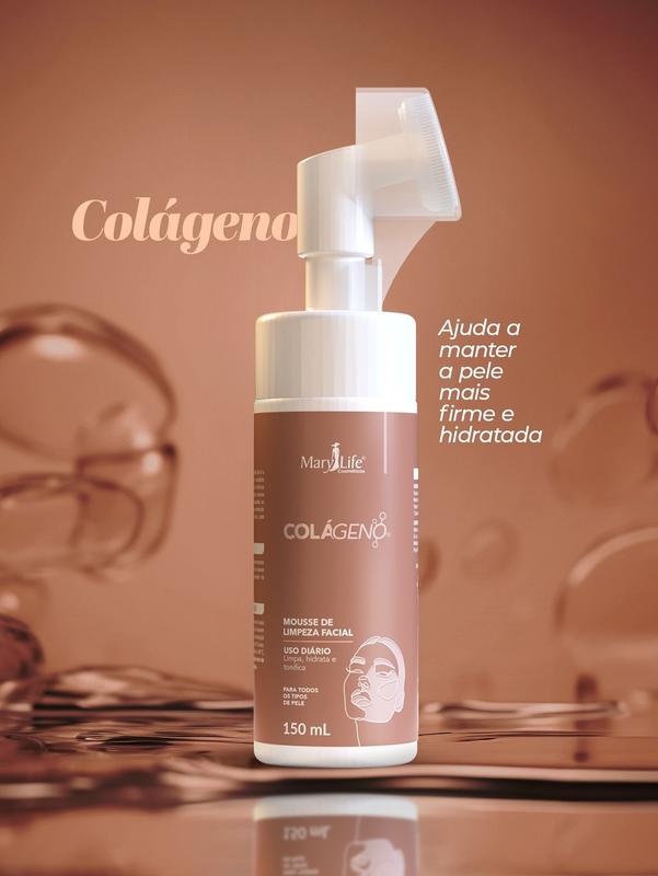 MOUSSE de LIMPEZA FACIAL NIACINAMIDA ROSA MOSQUETA COLAGENO